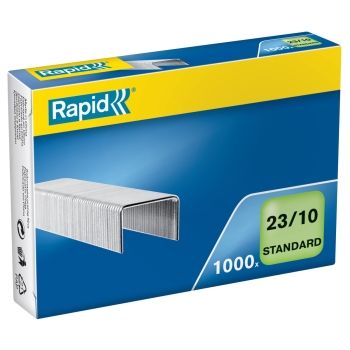 Agrafes 23/10 Standard x1000 RAPID base - 24869300