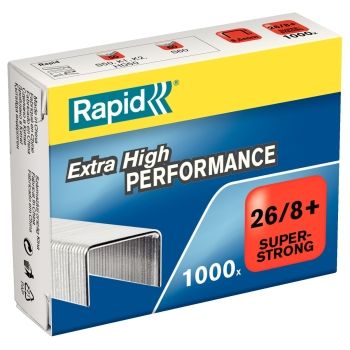 Agrafes 26/8+ SuperStrong x1000 RAPID base - 24861600