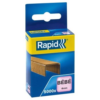 Agrafes Bébé Cuivré x5000 RAPID base - 11974602