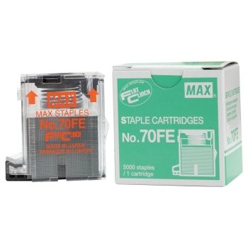 Cartouche d'agrafes plates 70FE MAX base - 70FE