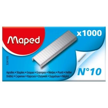 Agrafes No. 10 Zingué x1000 MAPED base - 324105