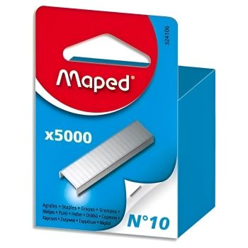 Agrafes No. 10 Zingué x5000 MAPED base - 324106