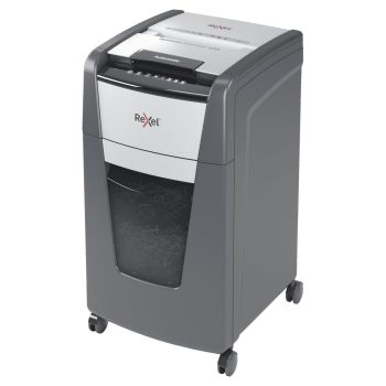 Destructeur de documents 225X Optimum Autofeed+ 4 x 25 mm insertion papier automatique REXEL base - 2020225XEU