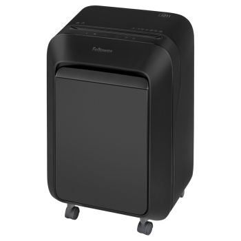 Destructeur de documents LX211 Powershred 2 x 12 mm noir FELLOWES base - 5050201