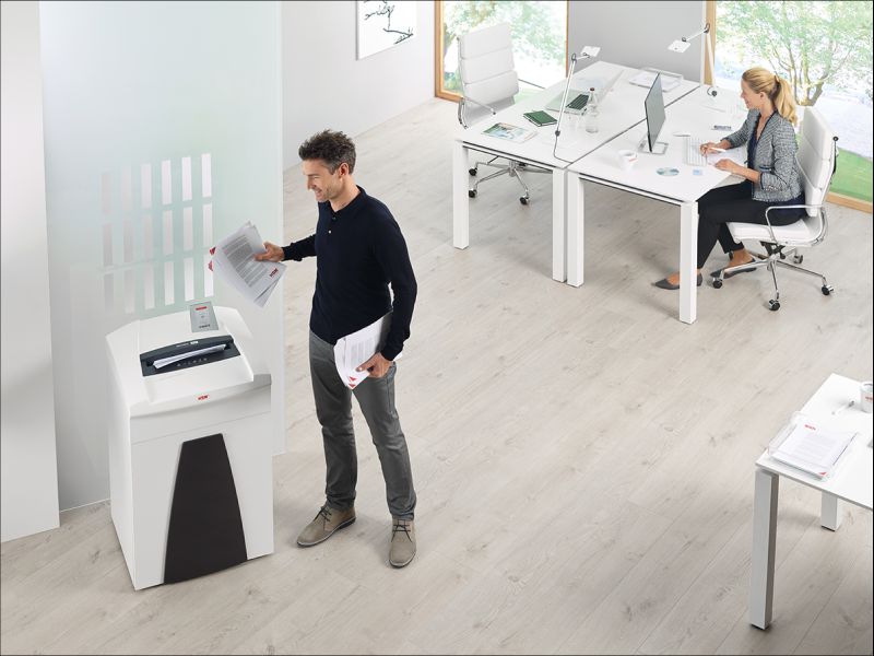 Destructeurs de documents HSM SECURIO pour de grands services