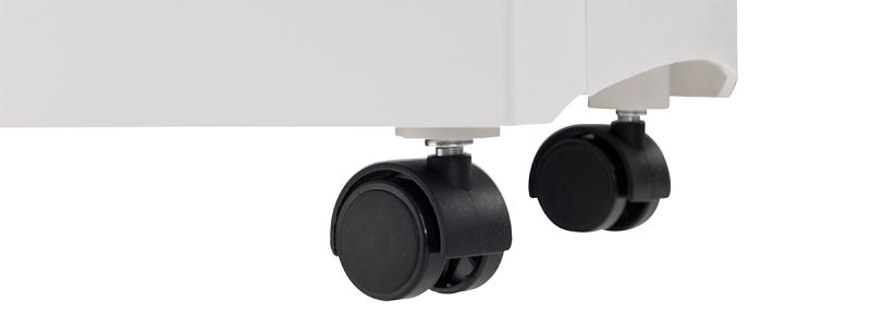 Mobilité grâce aux roulettes