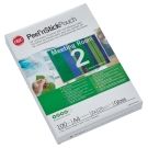 GBC 100 pochettes de plastification Peel'nStick A4 125 microns brillantes