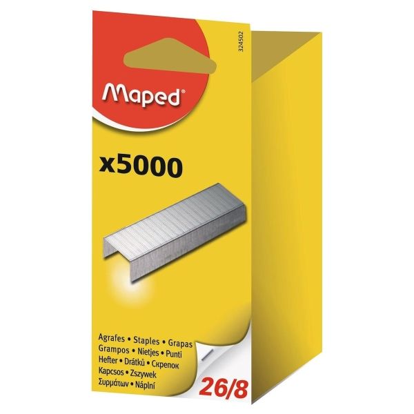 Agrafes 26/8 Zingué x5000