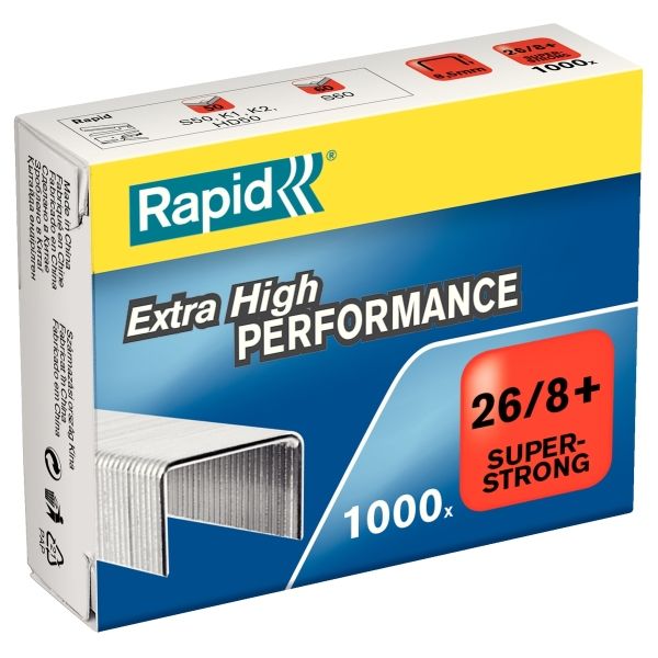 Agrafes 26/8+ SuperStrong x1000