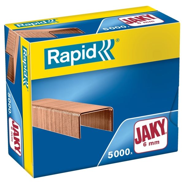 Agrafes Jaky 6mm Cuivré x5000