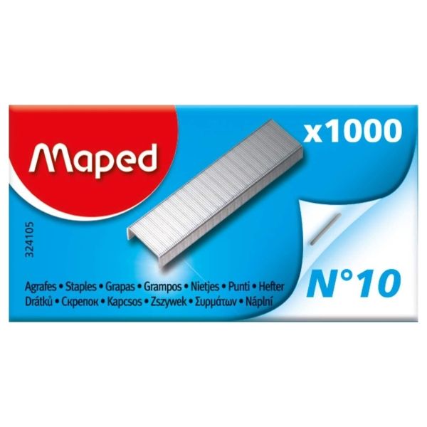 Agrafes No. 10 Zingué x1000
