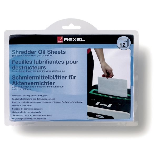 Feuilles de lubrification, lot de 12