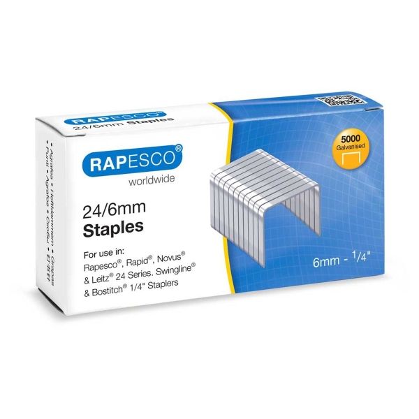 Agrafes 24/6 Galvanisé x5000