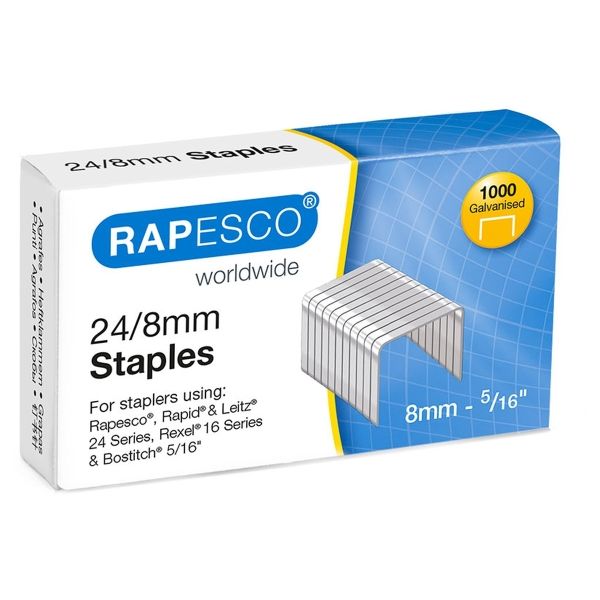 Agrafes 24/8 Galvanisé x1000