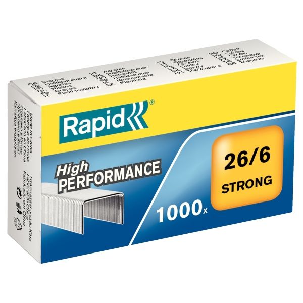 Agrafes 26/6 Strong x1000