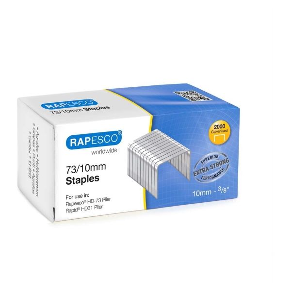 Agrafes 73/10 Galvanisé x2000