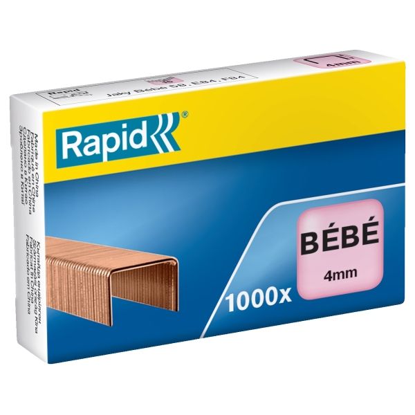 Agrafes Bébé Cuivré x1000