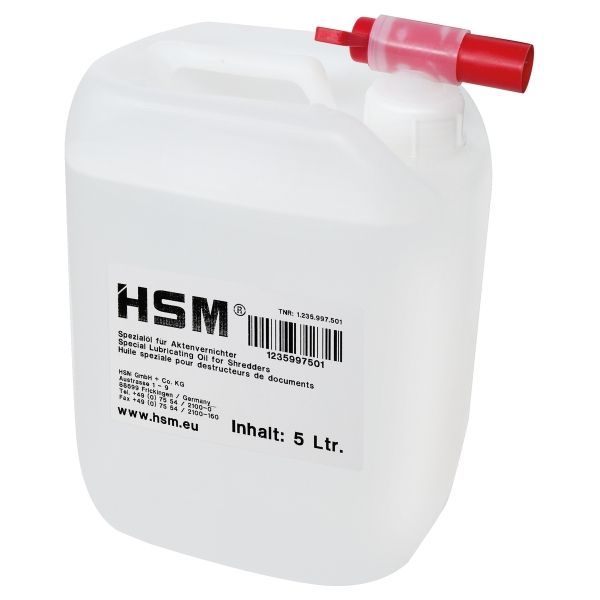 Bidon d'huile de lubrification 5 L