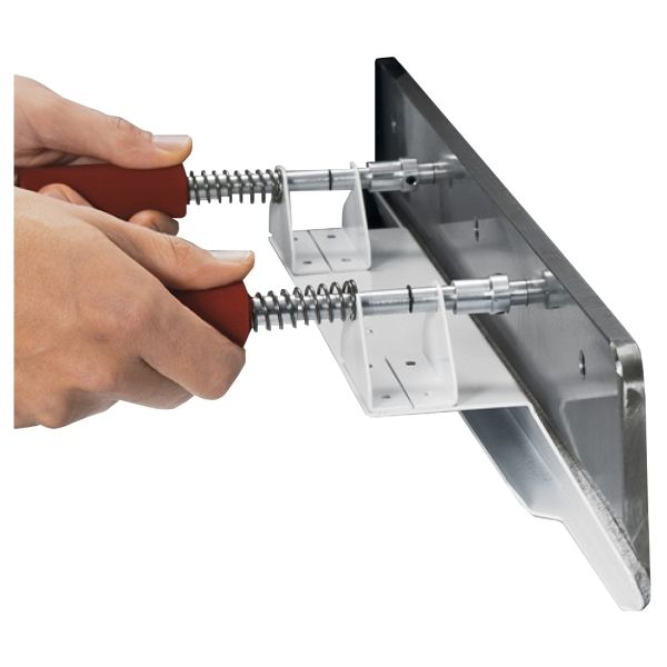 Dispositif de changement de lame pour massicots