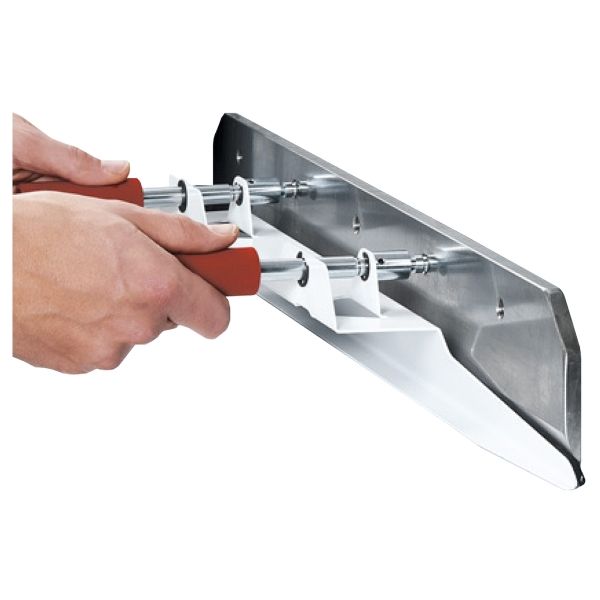 Dispositif de changement de lame pour massicots