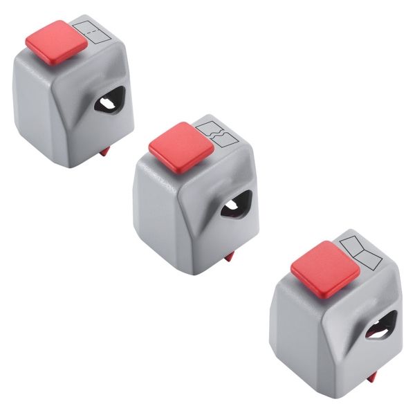 Kit créatif avec trois têtes de coupe