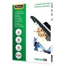 FELLOWES 100 pochettes de plastification A4 100 microns brillantes