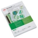 GBC 100 pochettes de plastification A5 75 microns brillantes