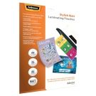 FELLOWES 25 pochettes de plastification Admire A4 80 microns mates