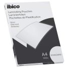 IBICO 100 pochettes de plastification IBICO BASICS Standard A4 125 microns brillantes