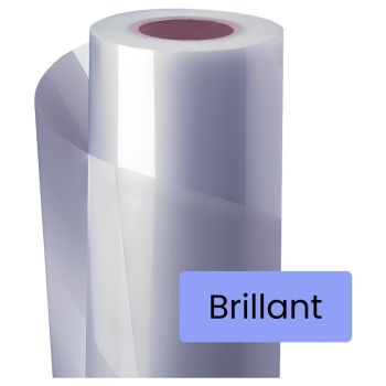 1 rouleau de plastification à chaud 1040 mm x 150 m - 75 microns - Ø 76 mm - Brillant