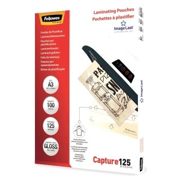 100 pochettes de plastification ImageLast A3 125 microns brillantes