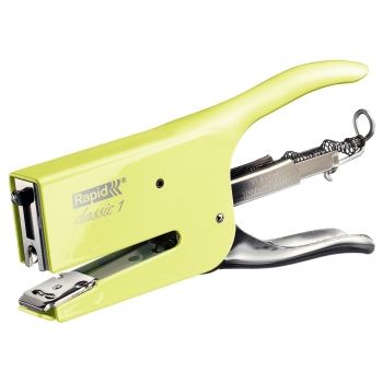 Pince agrafeuse Retro Classic K1 jaune RAPID base - 5000499