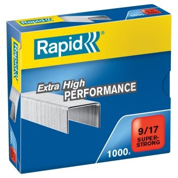 Agrafes 9/17 SuperStrong x1000 RAPID base - 24871600