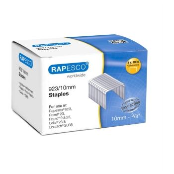 Agrafes 923/10 Galvanisé x4000 RAPESCO base - S92310Z3