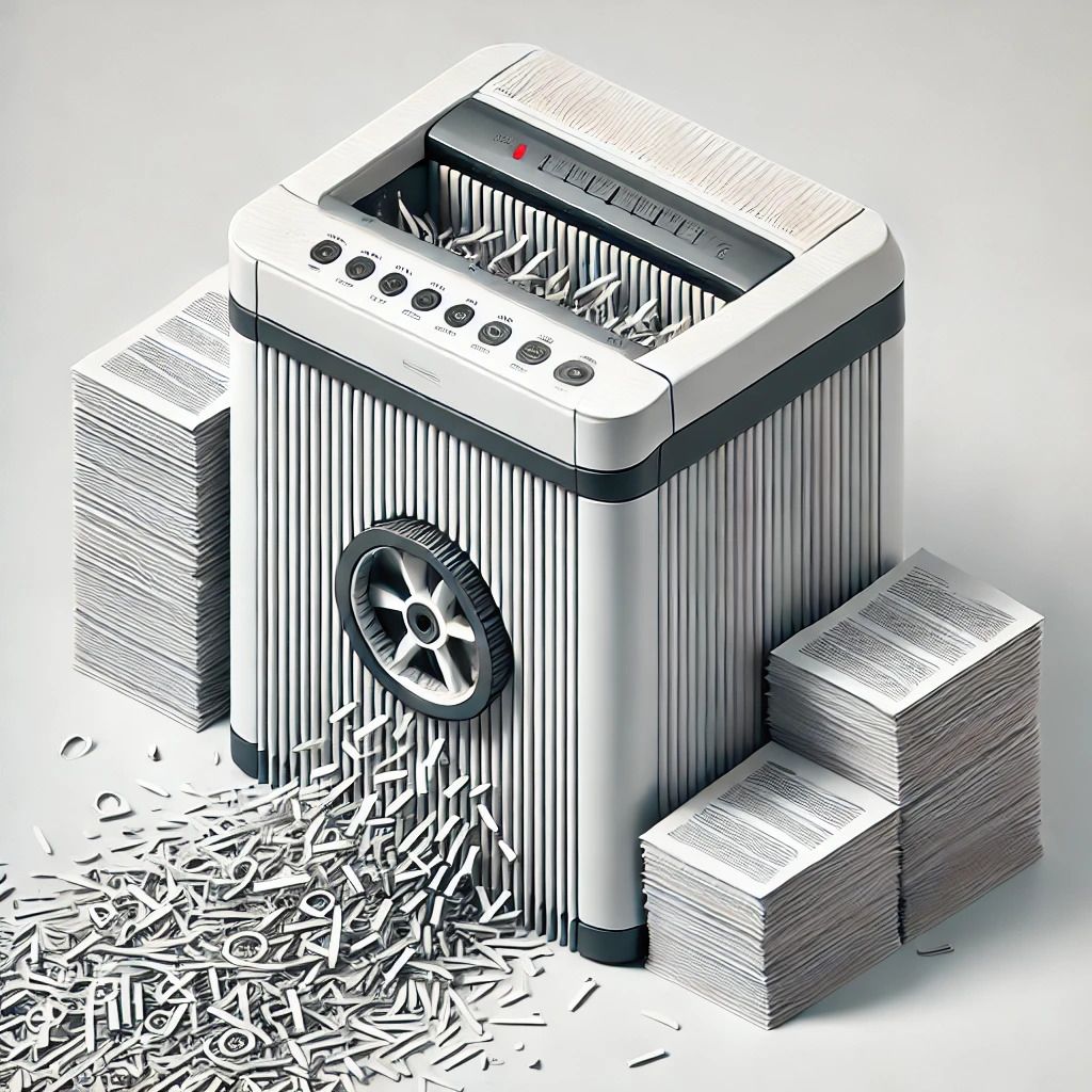 Destructeurs de papier coupe croisée