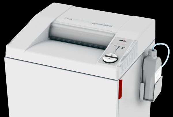 Décourez la gamme de destructeurs de documents IDEAL équipés dans huileur automatique
