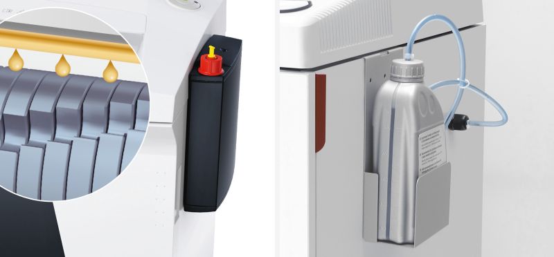 Destructeurs de papier huileur automatique