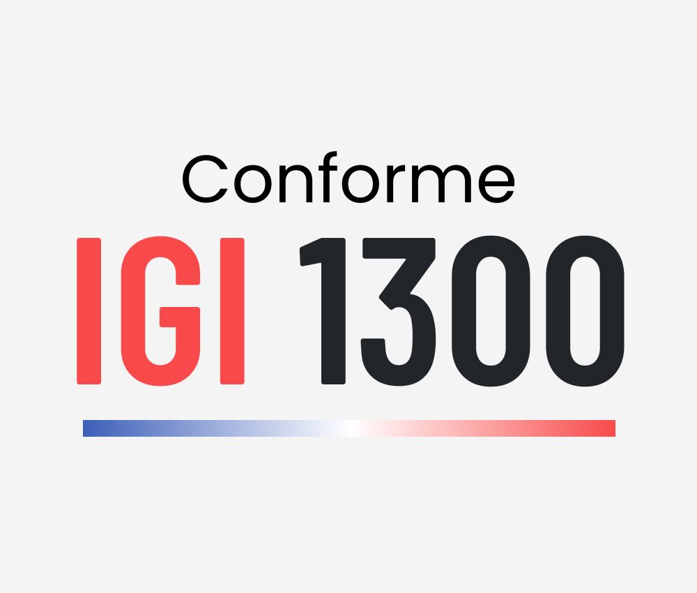Conforme à l'IGI 1300