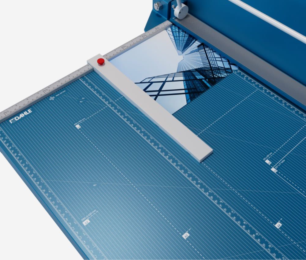 Domaines d'applications de la  cisaille papier A2 DAHLE 519