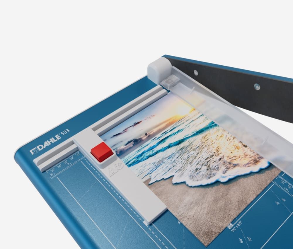 Domaines d'applications de la  cisaille papier A4 DAHLE 533