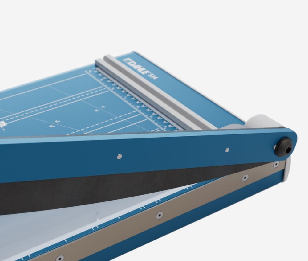 Lame et contre-lame de la cisaille papier A3 534 DAHLE