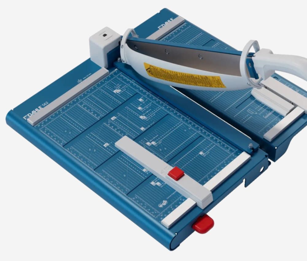 Dispositif de pression automatique de la cisaille papier A4 562 DAHLE