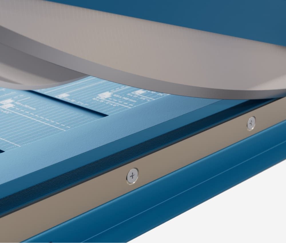 Lame et contre-lame de la cisaille papier A4 564 DAHLE