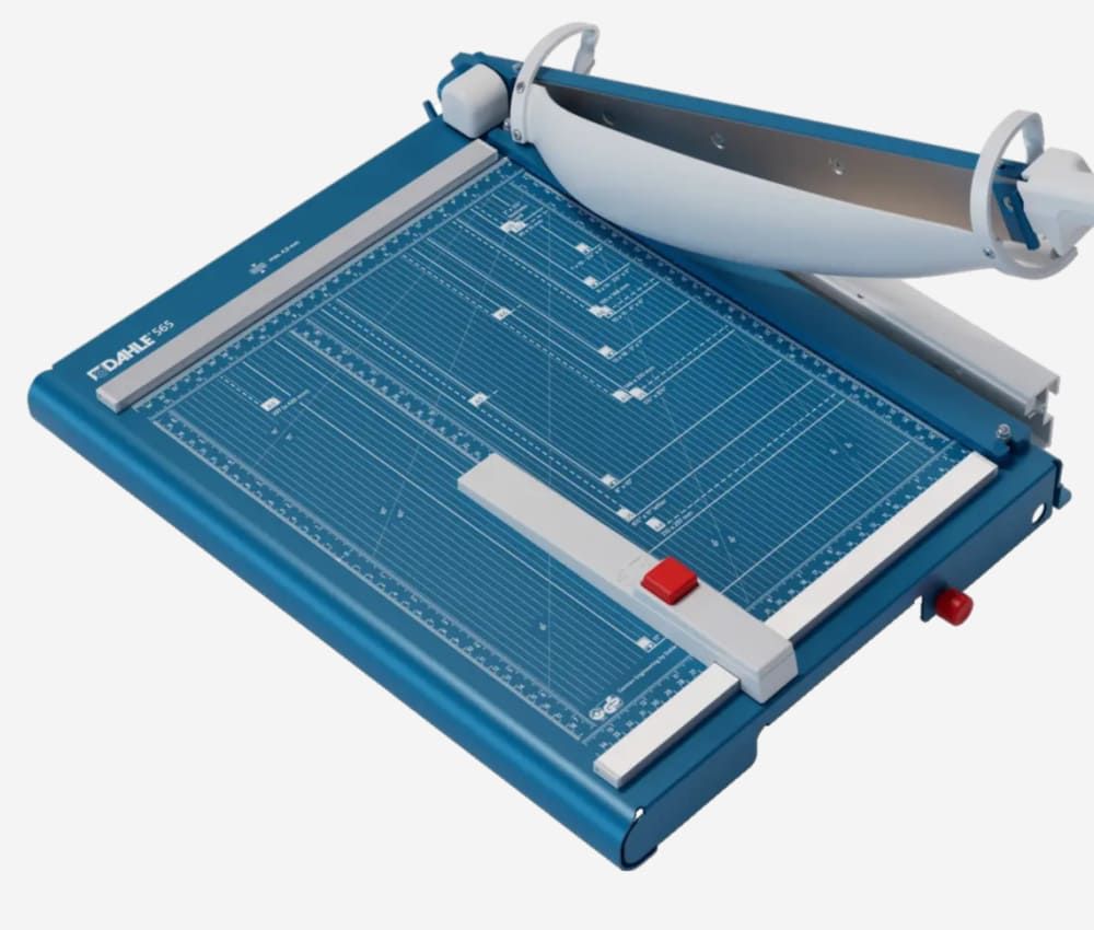 Dispositif de pression automatique de la cisaille papier A4 565 DAHLE