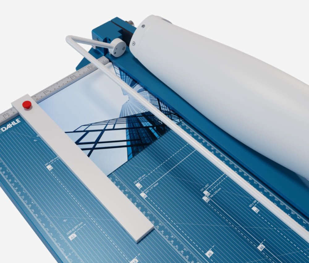 Domaines d'applications de la  cisaille papier A3 DAHLE 567