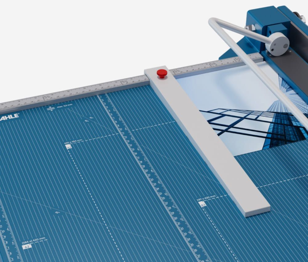 Domaines d'applications de la  cisaille papier A2 DAHLE 569