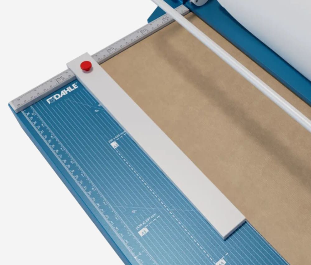 Butée arrière réglable de la cisaille matériaux spécifiques A3 597 DAHLE