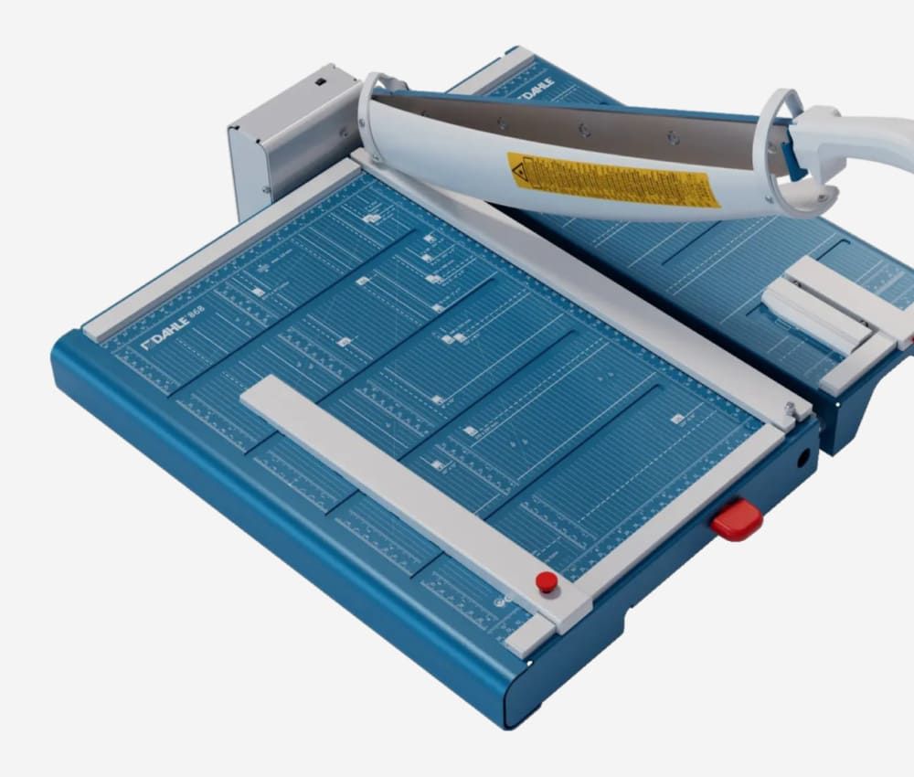 Dispositif de pression automatique de la cisaille papier A3 868 DAHLE