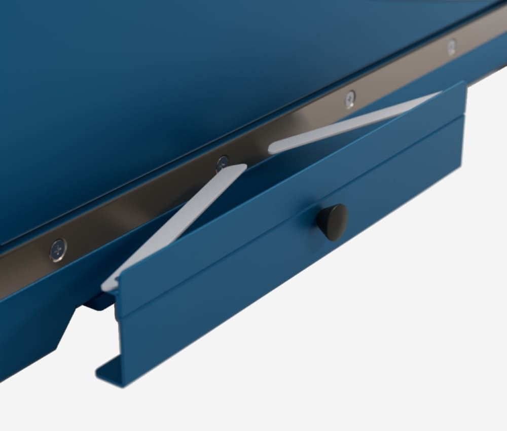 Butée avant extractible de la cisaille 517 DAHLE