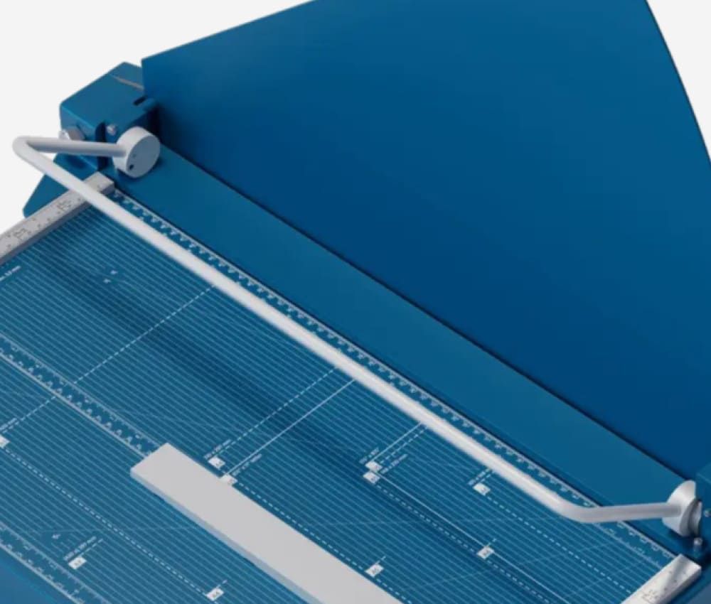 Dispositif de pression manuelle de la cisaille papier A3 517 DAHLE